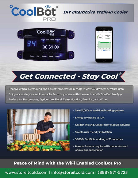 NEW WiFi Enabled CoolBot Pro Walk-In Cooler Controller (3630456438864)