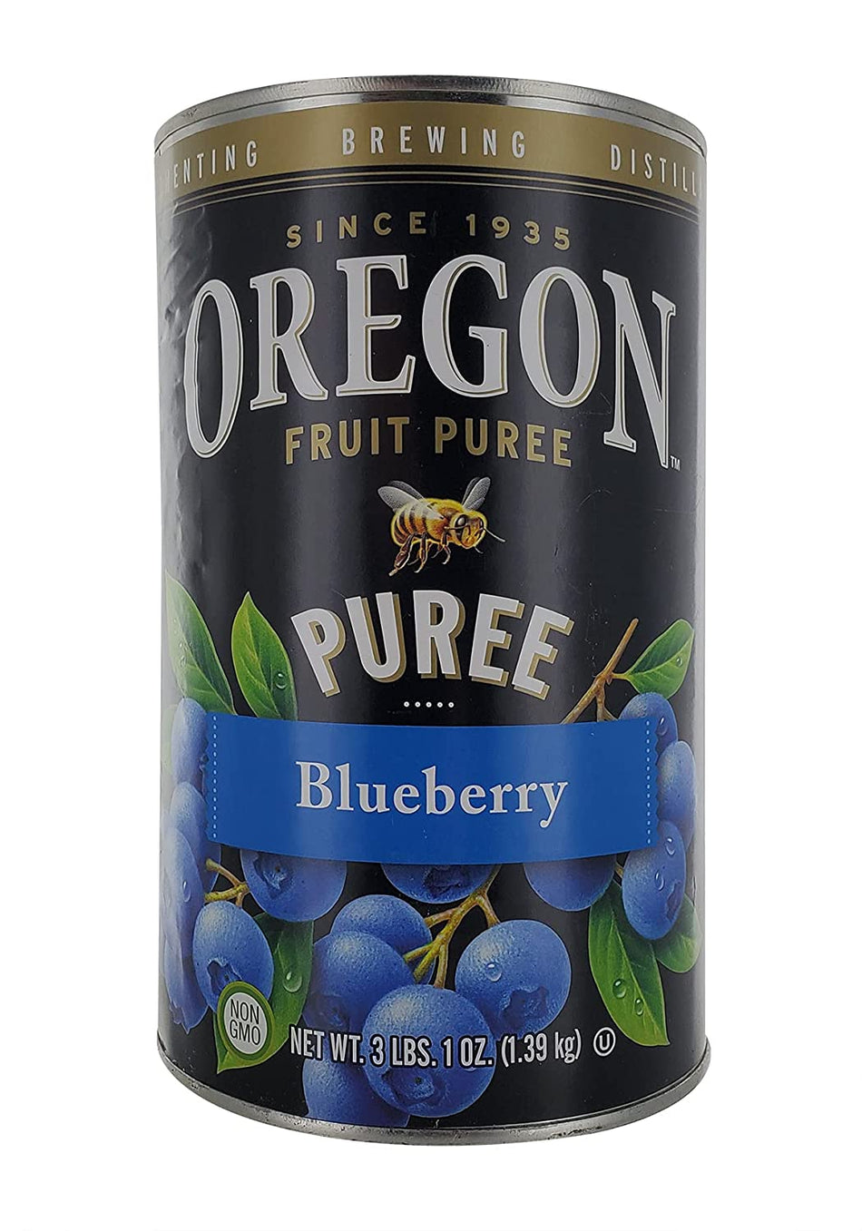 Blueberry Fruit Puree 49 oz Can