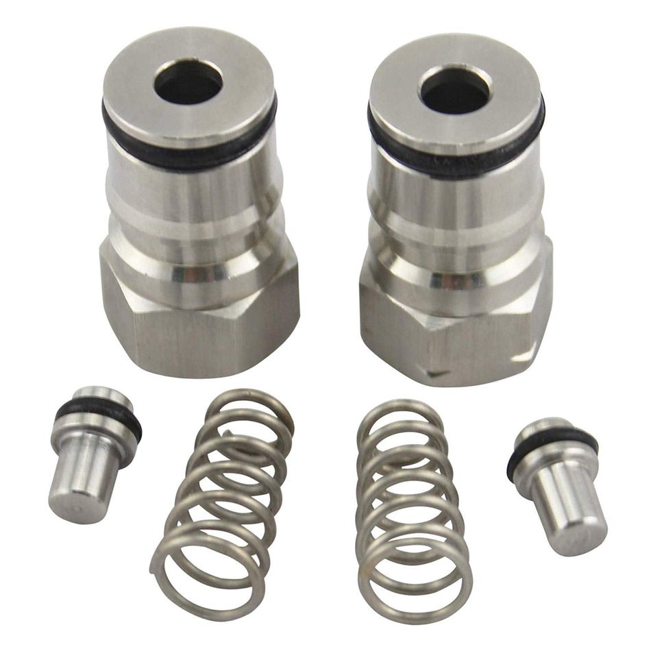 Ball Lock Keg Post Set - Stainless Steel (Both)