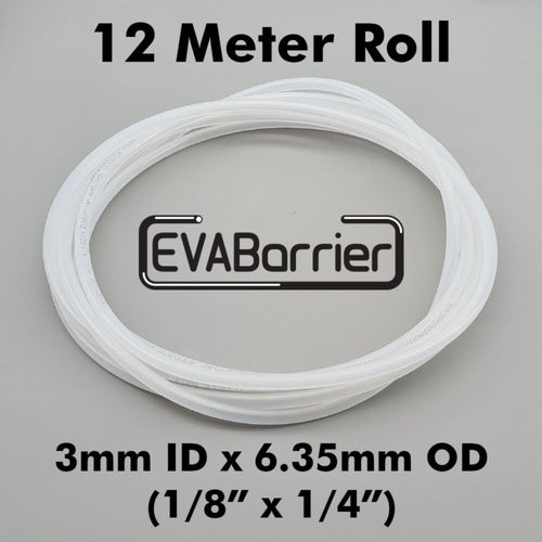 3 mm ID x 6.35 mm OD EVABarrier Double Wall Draft Tubing - (12 m), 39 ft. Roll by KegLand