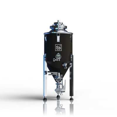 Ss Brewtech Chronical 2.0 Stainless Steel Conical Fermenter with Cooling Coil, Neoprene Jacket, 3/4 in. TC Sampling Port & Butterfly Valves
