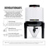 3 Gallon Conical Pro Style Homebrew Fermenter with Spigot