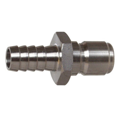Stainless Steel Quick Disconnect - Male QD x 1/2 in. Barb (3622188974160)