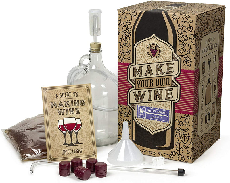Cabernet Sauvignon Wine Making Kit for Beginners