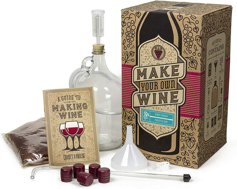 Pinot Grigio Wine Making Kit for Beginners