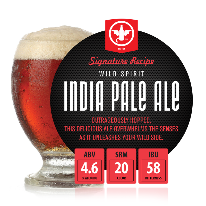 Wild Spirit IPA Homebrew Recipe Kit - 2 Gallon Ingredient Set