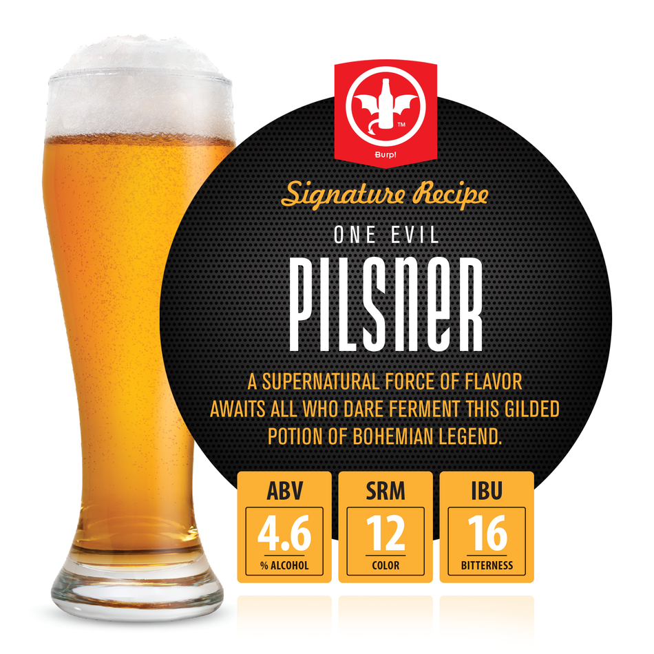 1 Gallon Pilsner Complete Homebrew Recipe Ingredient Kit