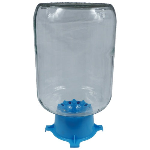 Blue Carboy Drainer