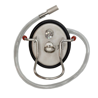 Nitro Coffee Nitrogen Infusion Keg Lid with 0.5 Micron Diffusion Stone (3626772496464)
