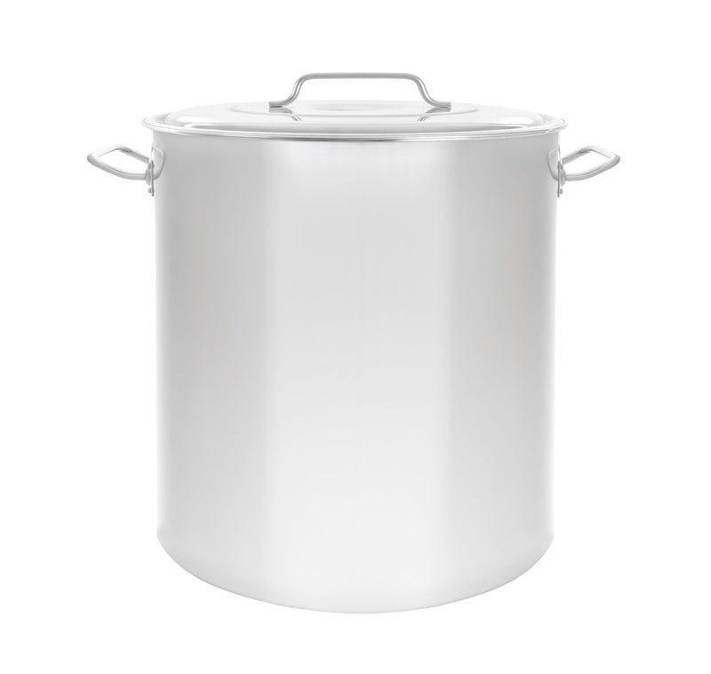 Concord S-Series 34 Quart Stainless Steel Stock Pot - Domed Lid