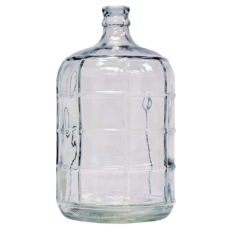 3 Gallon Premium Glass Carboy for use in Homebrew Beer & Wine Fermenting, Water Jug, etc.