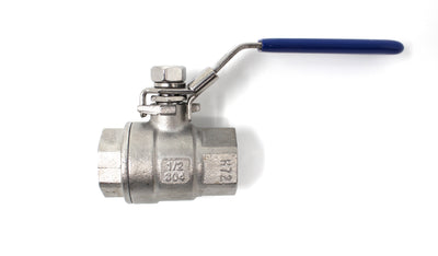Concord 1/2" Female NPT Stainless Steel Ball Valve