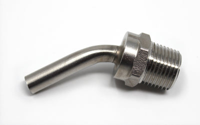 Concord DT-08 Dip Tube Pick-Up Tube - 304 Stainless Steel for Beverage Tank Service