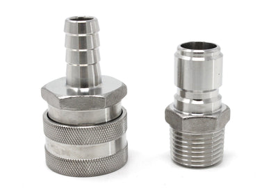 Concord Quick Discount Barb Hose to MPT Set (304 S/S)