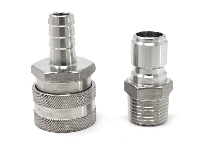 Concord Quick Discount Barb Hose to MPT Set (304 S/S)