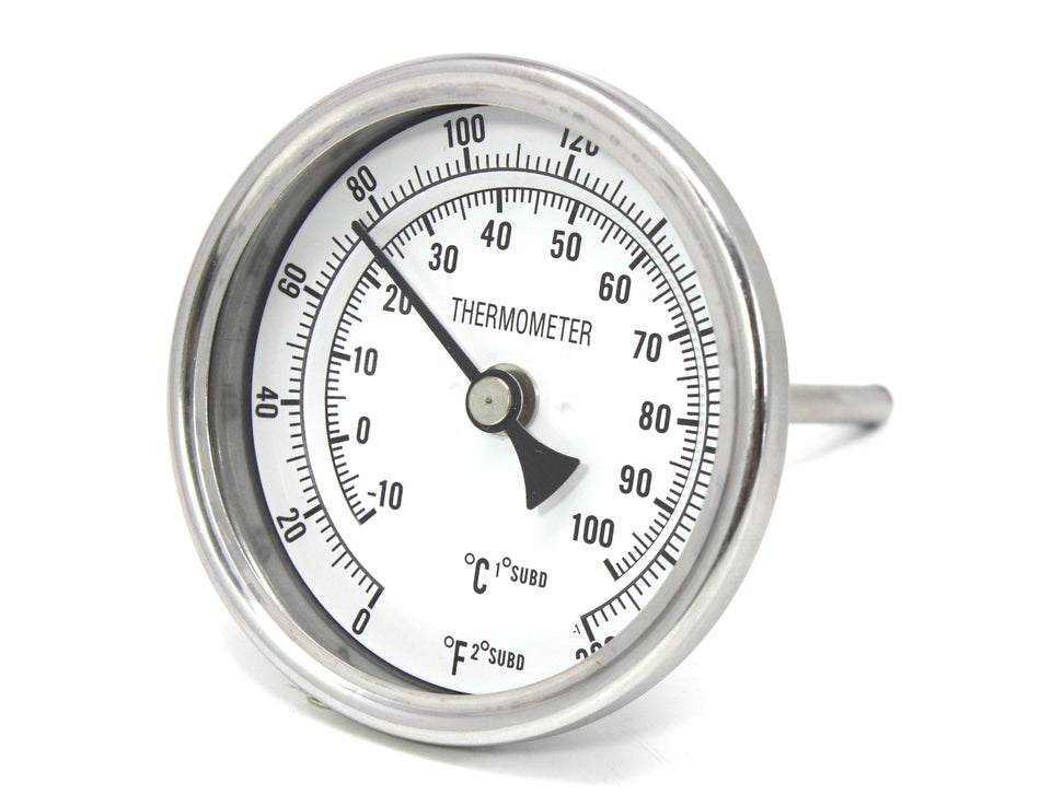 Concord 3" Glass Dial Thermometer