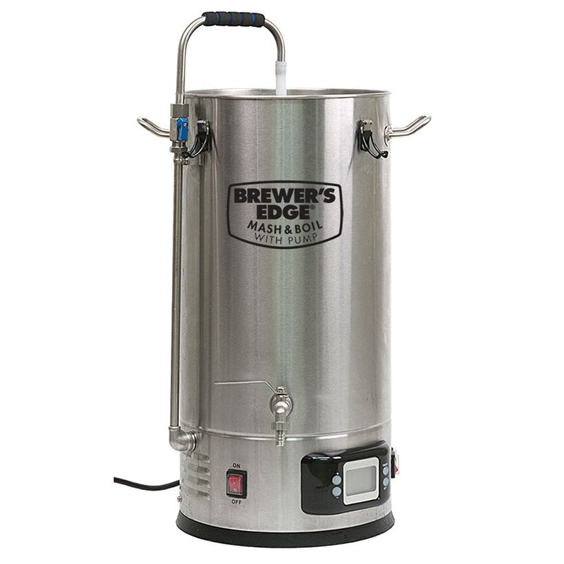 Brewer's Edge Mash and Boil 7.5 Gallon All Grain Brewing System with Pump - 110V