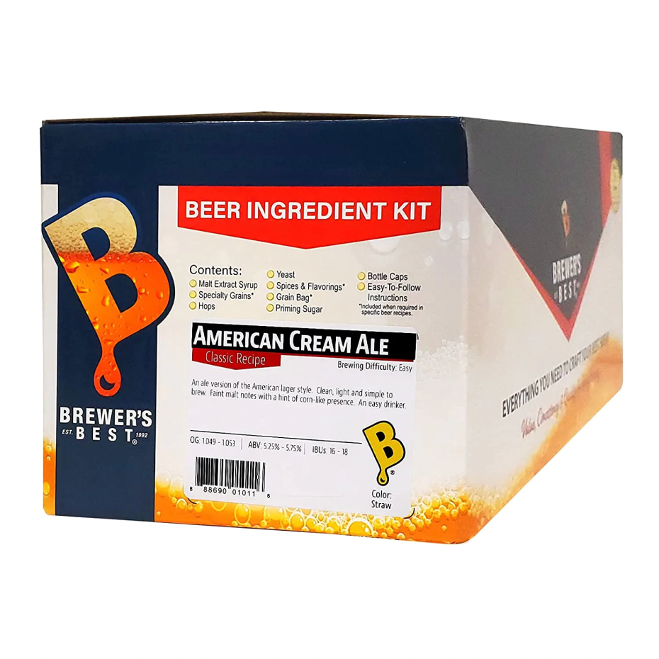 5 Gallon American Cream Ale Homebrew Beer Ingredient Kit