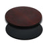 Glenbrook 30'' Round Table Top with Black or Mahogany Reversible Laminate Top