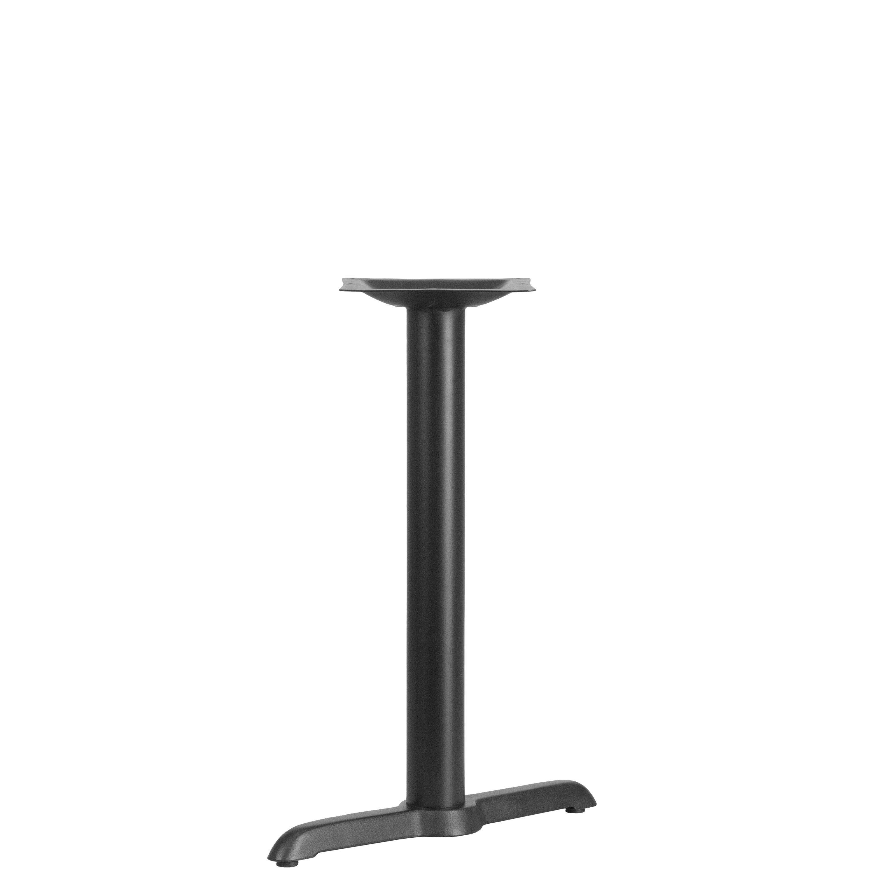 Beverly 5'' x 22'' Restaurant Table T-Base with 3'' Dia. Table Height Column