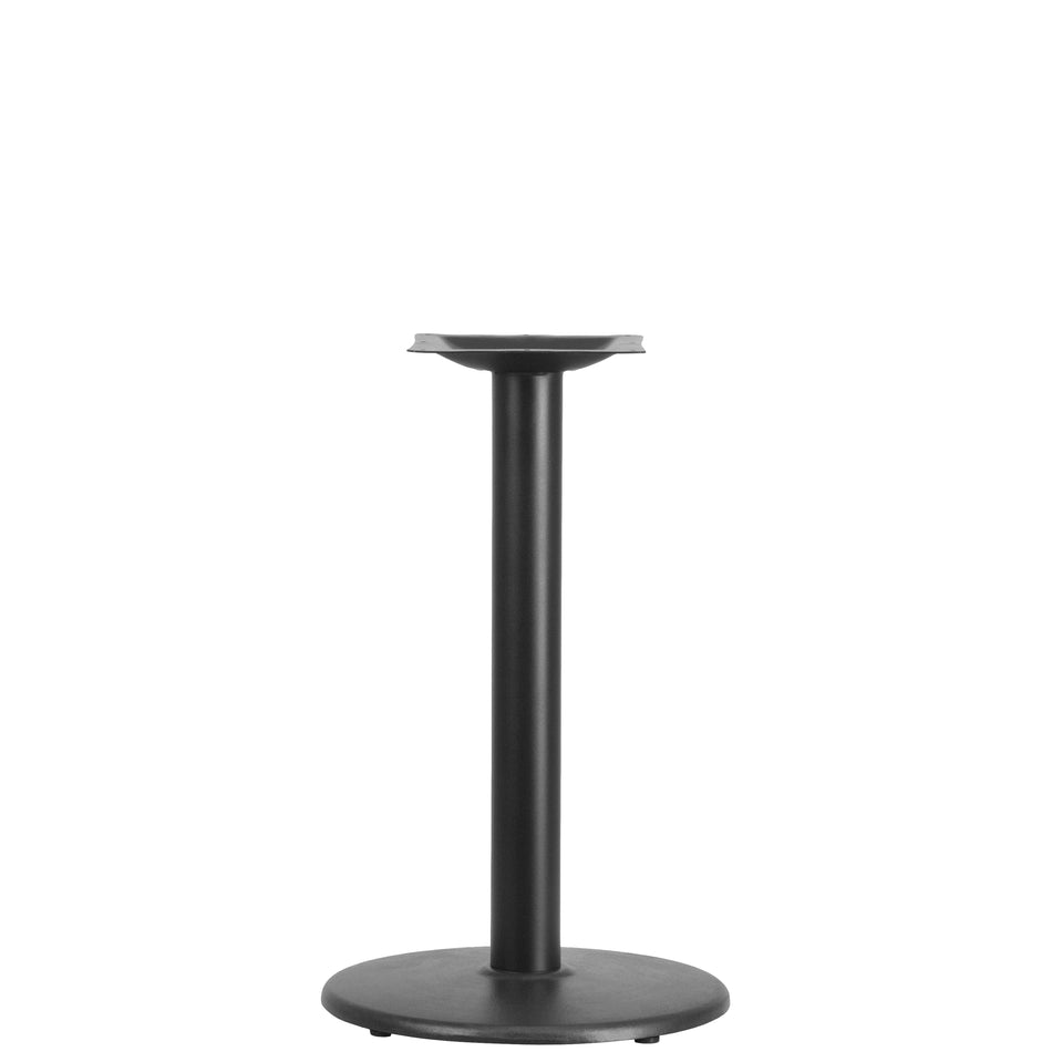 Beverly 18'' Round Restaurant Table Base with 3'' Dia. Table Height Column