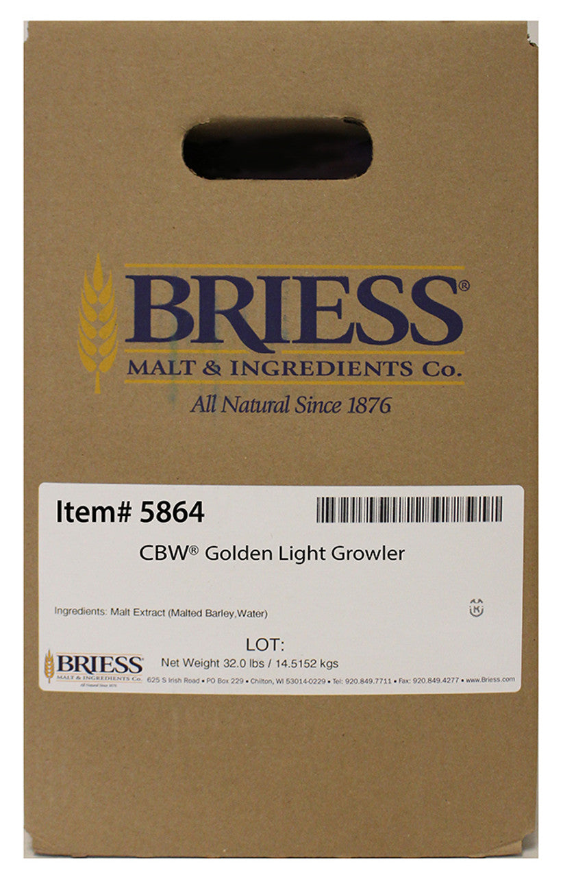 Briess 32 lb CBW Golden Light Liquid Malt Extract (LME)