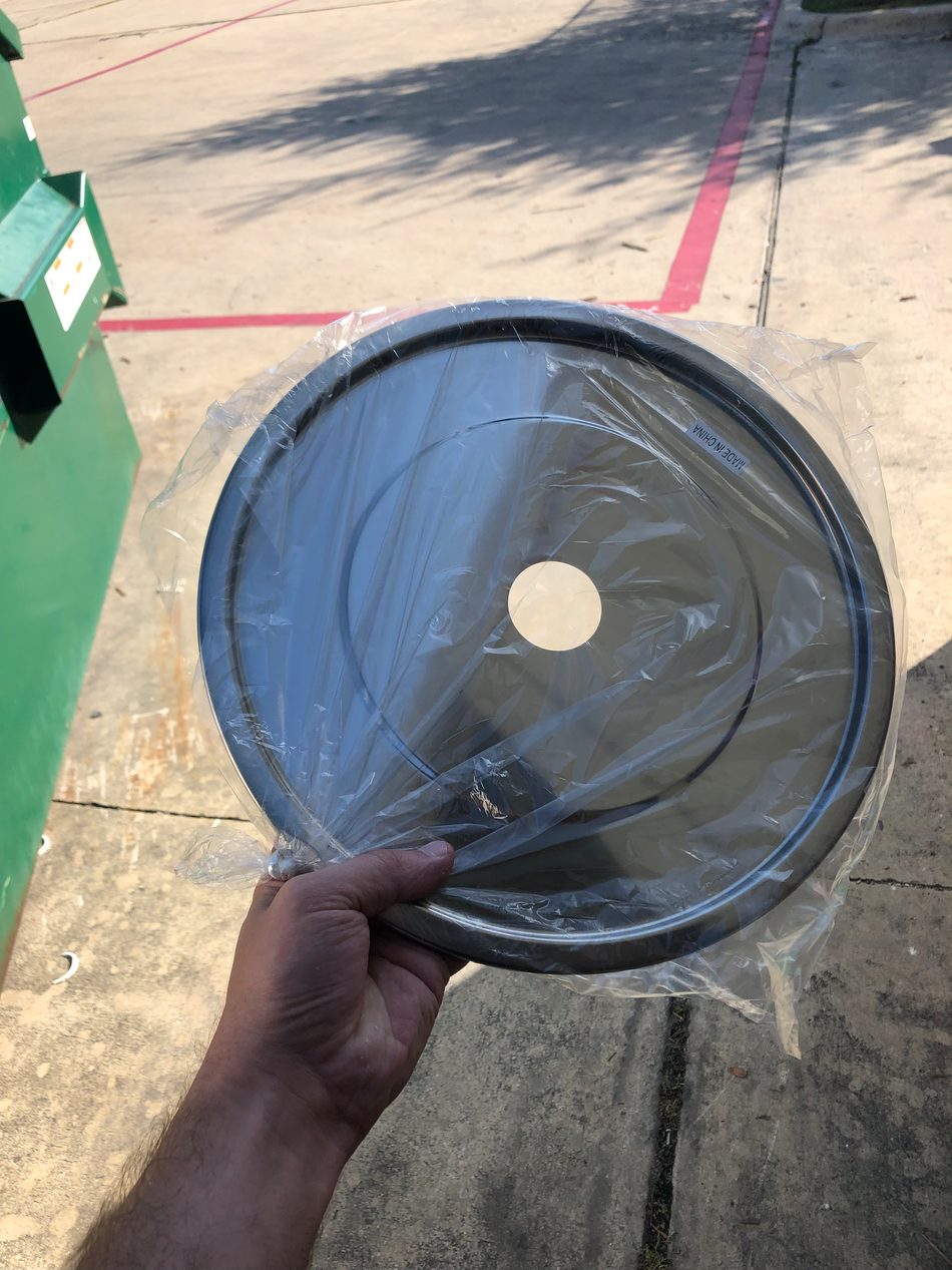 7 Gallon Lid with 2nd Hole for Brewjacket