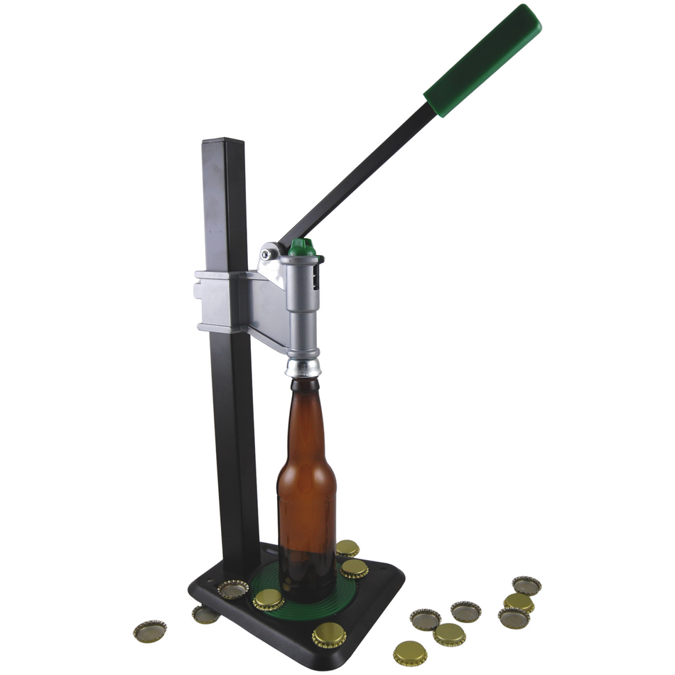 Super Bench Top Adjustable Bottle Capper with Auto Lever for Homebrew Beer Bottle Capping
