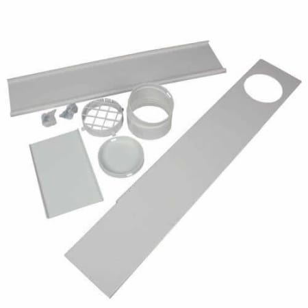Upgraded Portable AC Vent Kit for Sliding Glass Doors and Large Windows with Hose (3636725645392)