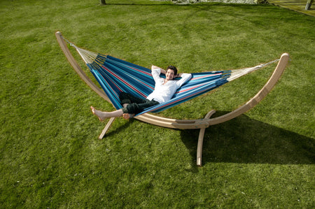 Canoa Caramel - FSC Certified Spruce Stand for Double Hammocks (3625902506064)