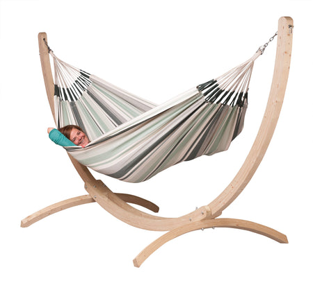 Canoa Caramel - FSC Certified Spruce Stand for Double Hammocks (3625902506064)