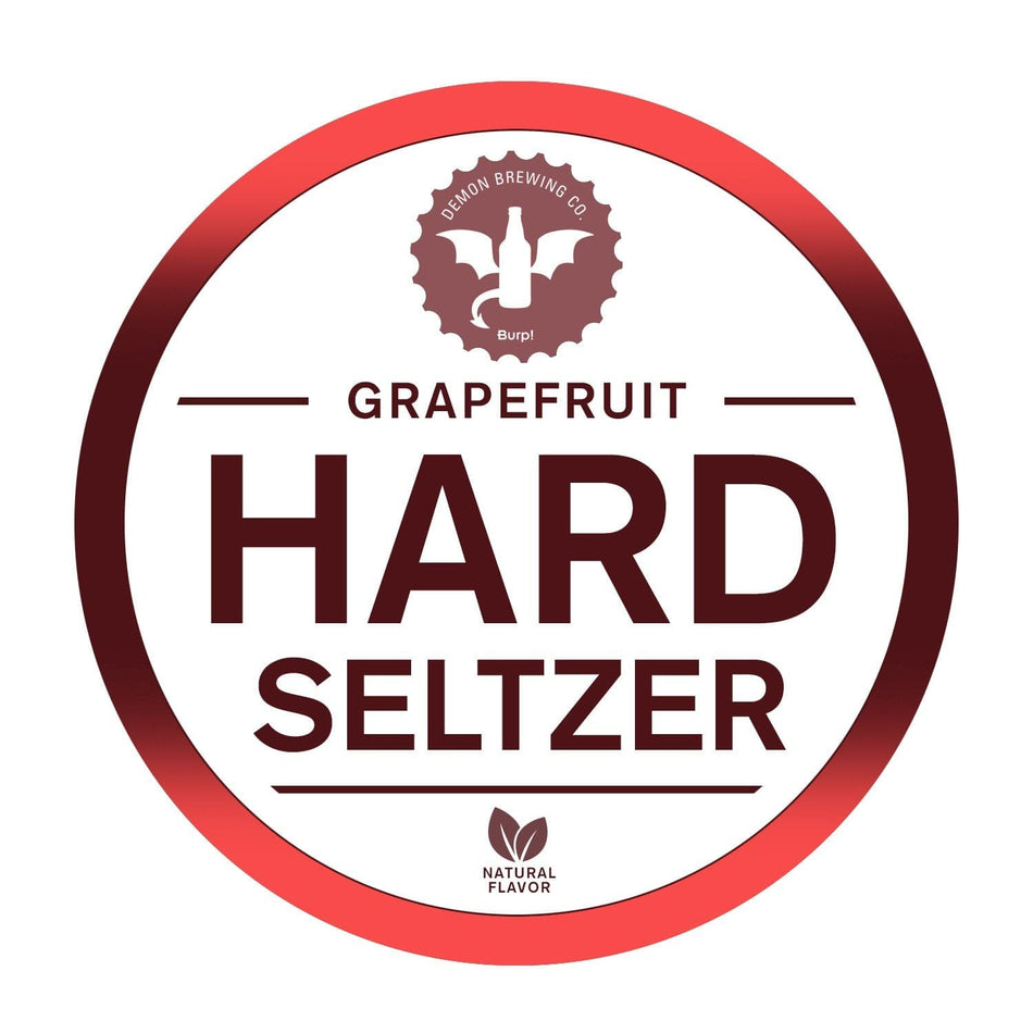 1 Gallon Grapefruit Hard Seltzer Homebrew Recipe Kit
