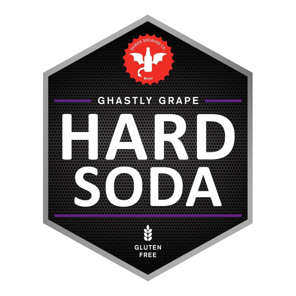 1 Gallon Ghastly Grape Hard Soda Homebrew Recipe Kit