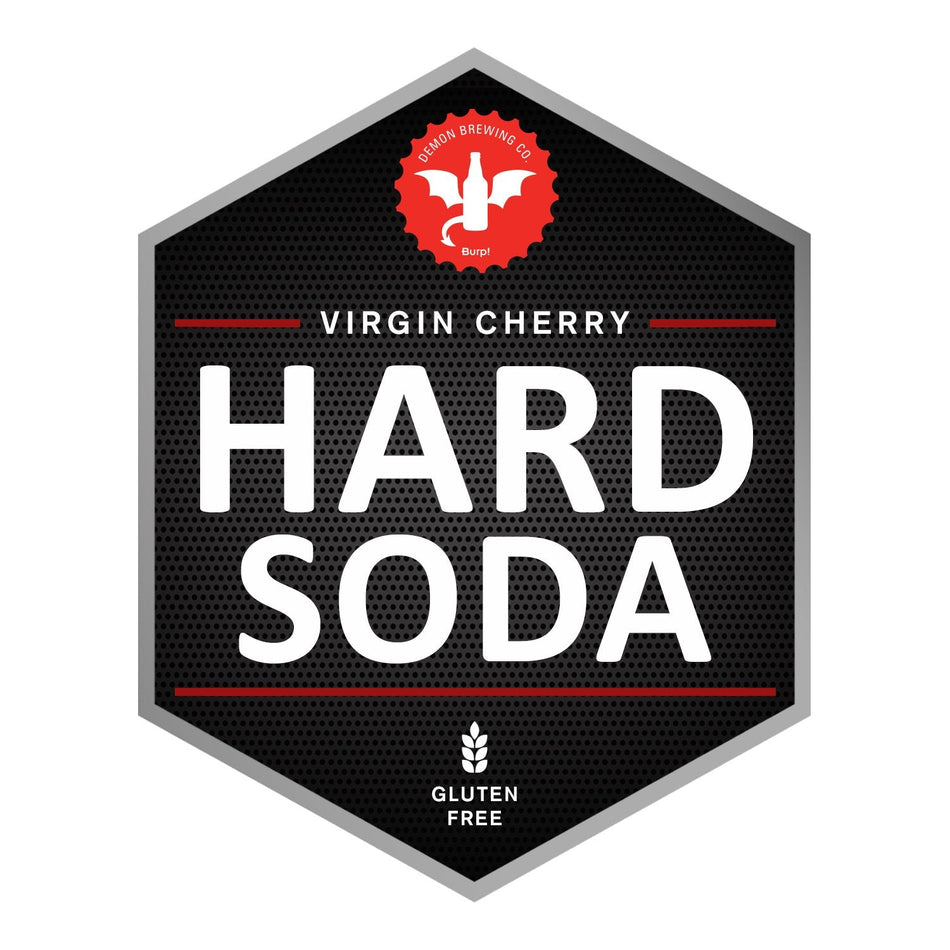 2 Gallon Virgin Cherry Hard Soda Homebrew Recipe Kit