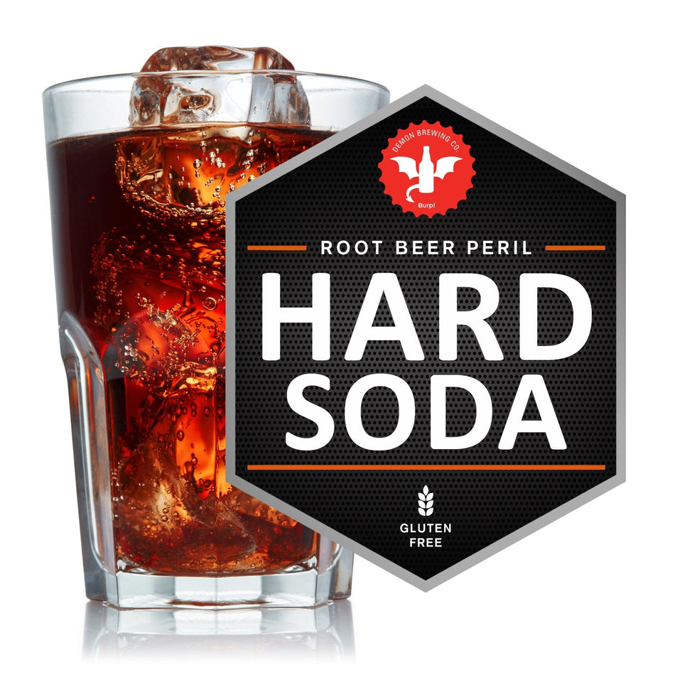 2 Gallon Root Beer Peril Hard Soda Homebrew Recipe Kit