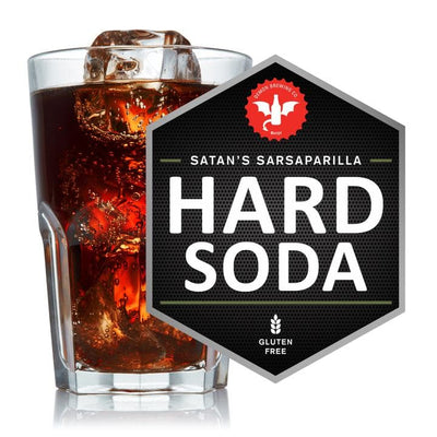 1 Gallon Satan's Sarsaparilla Hard Soda Homebrew Recipe Kit