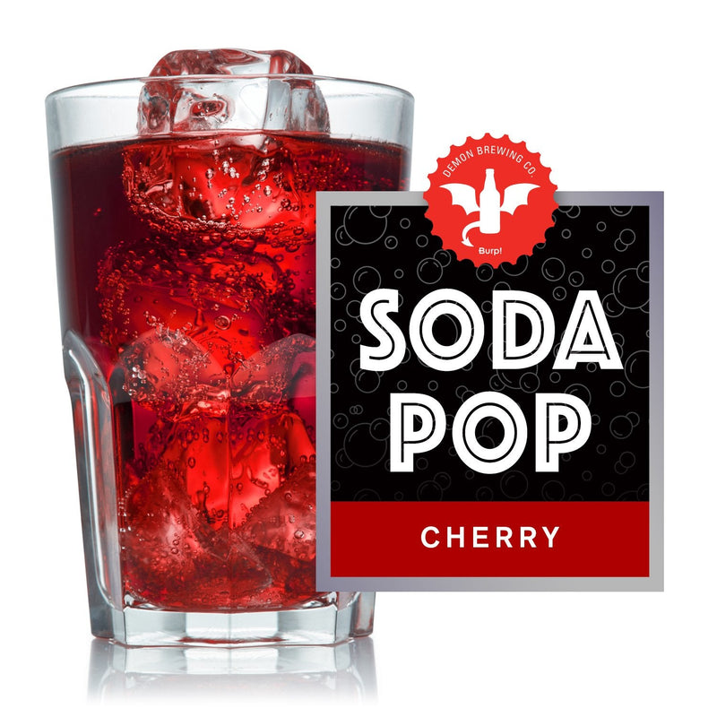 Cherry Soda Pop Home Recipe Kit - DIY Soda Making Set