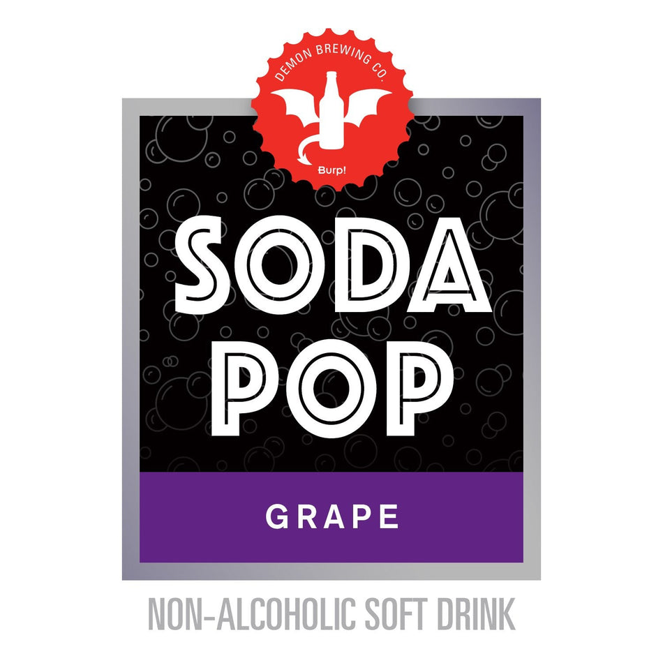 Grape Soda Pop Make at Home Recipe Kit