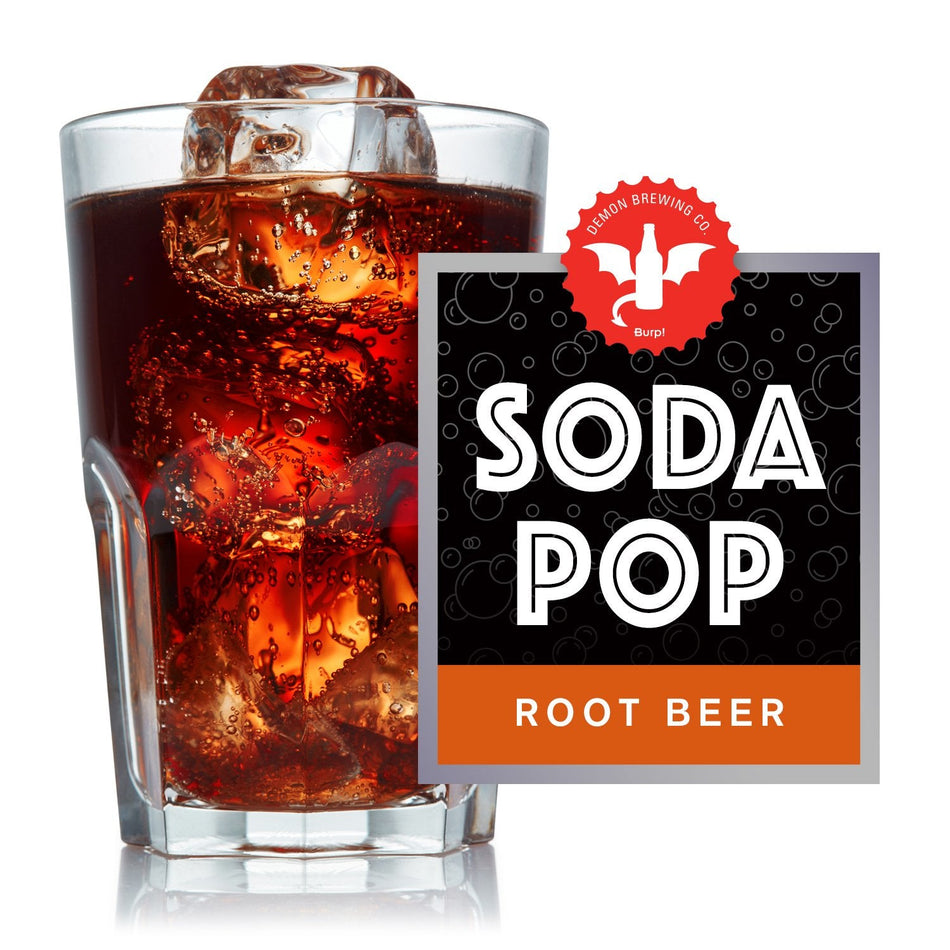 Root Beer Soda Pop Make at Home Recipe Kit
