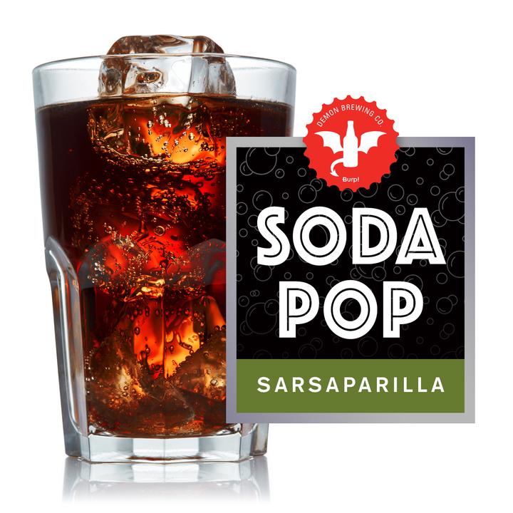 Sarsaparilla Soda Pop Make at Home Recipe Kit