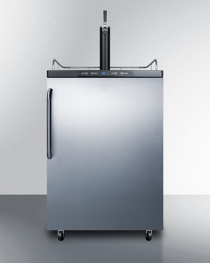 27 Inch Wide 5.6 Cu. Ft. Capacity Full Size Kegerator (3584298090576)